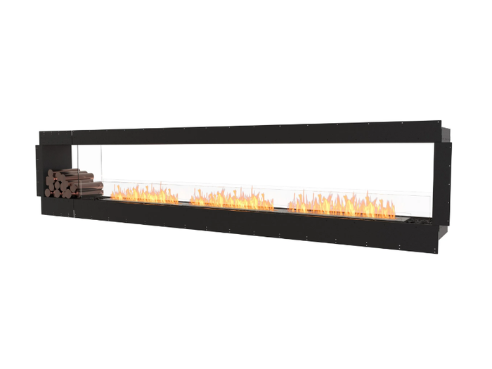 FLEX 140DB BX1 - Bioethanol Double-sided steel Fireplace insert _ EcoSmart Fire